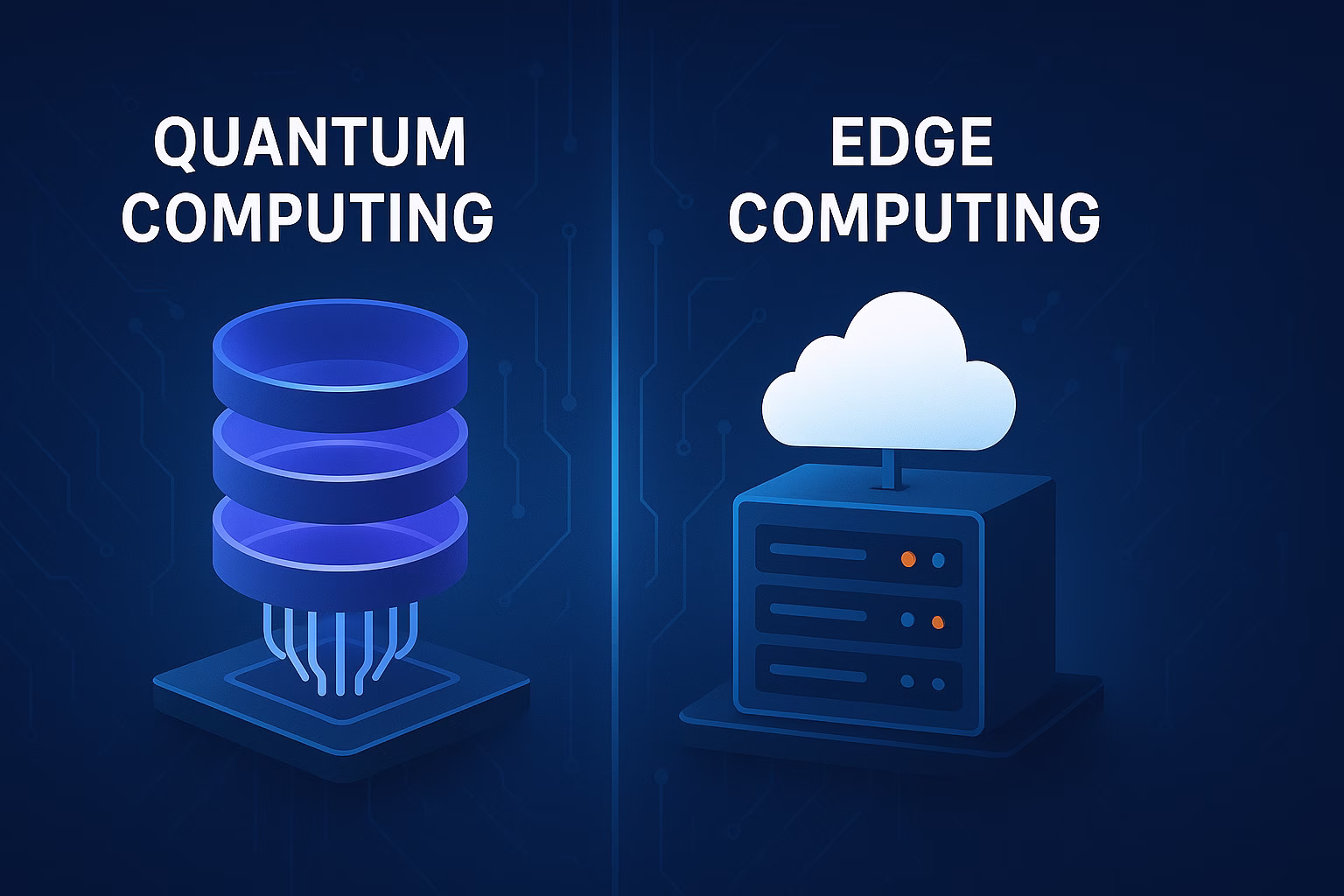 Quantum Computing and Edge Computing