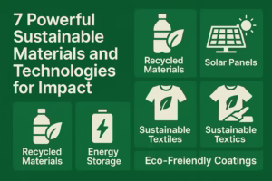 sustainable materials