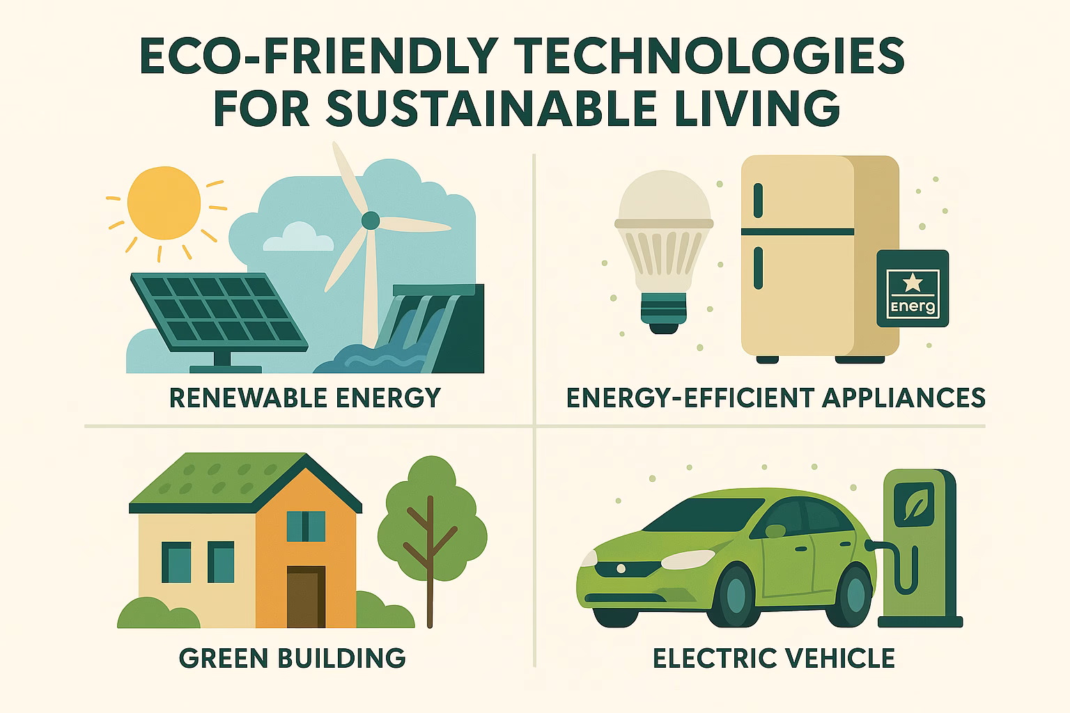 7 Smart Eco-Friendly Technologies for Sustainable Living