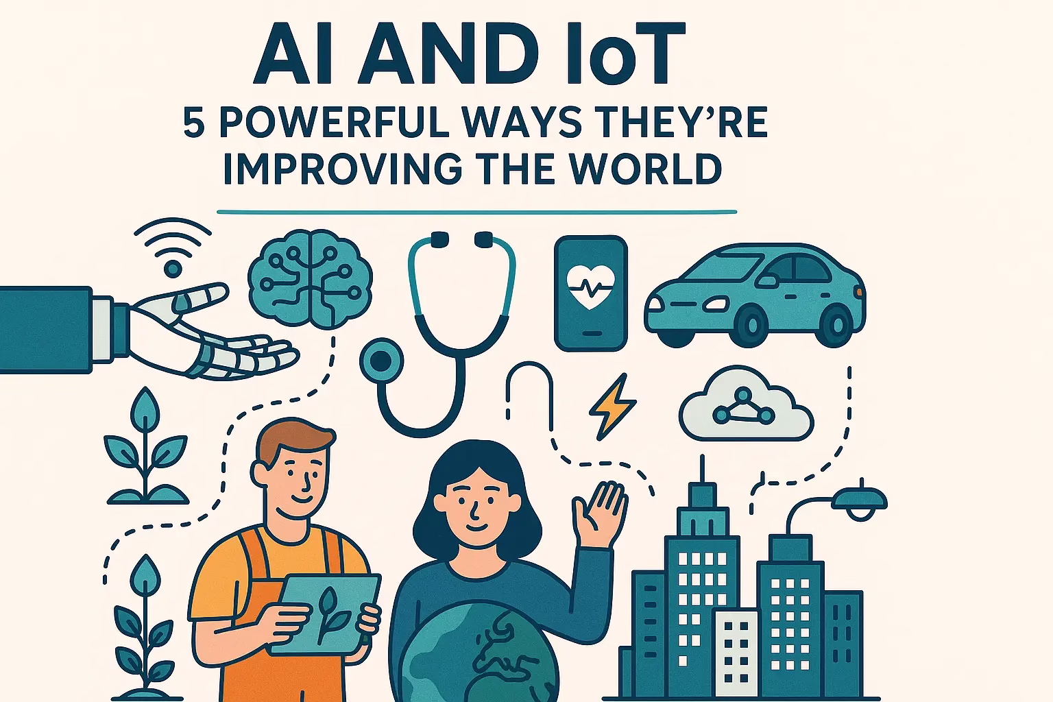 AI and IoT: 5 Powerful Ways They’re Improving the World