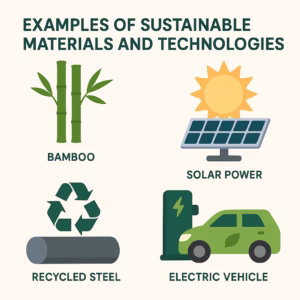 Examples of Sustainable Materials and Technologies
