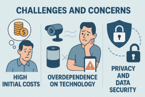 Challenges and Concerns Smart Home Technology