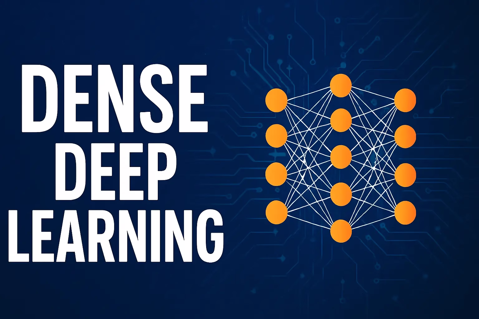 Dense Deep Learning Architecture, Benefits, and Applications